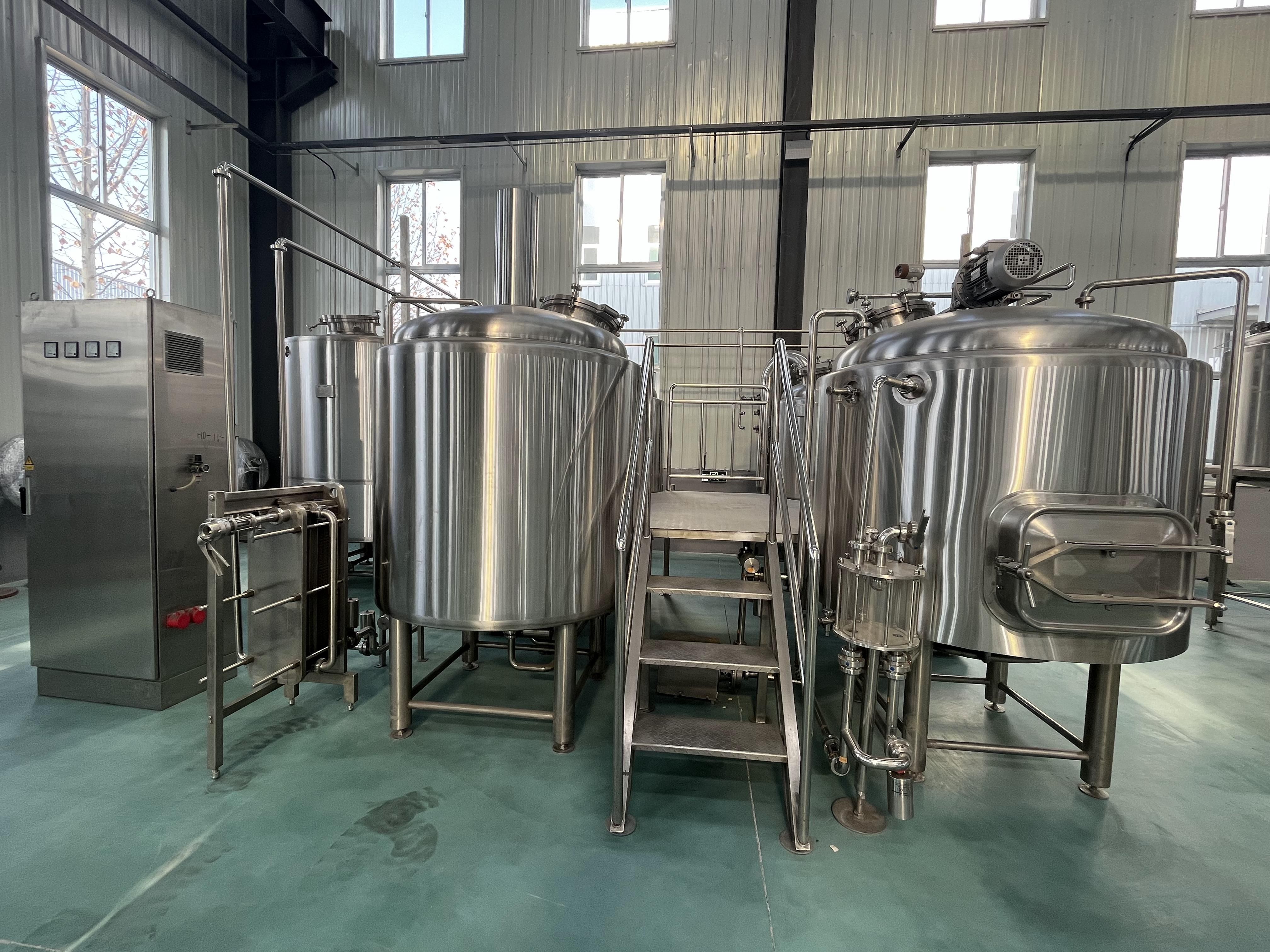 1500L 4 Vessle Brewery Equipment