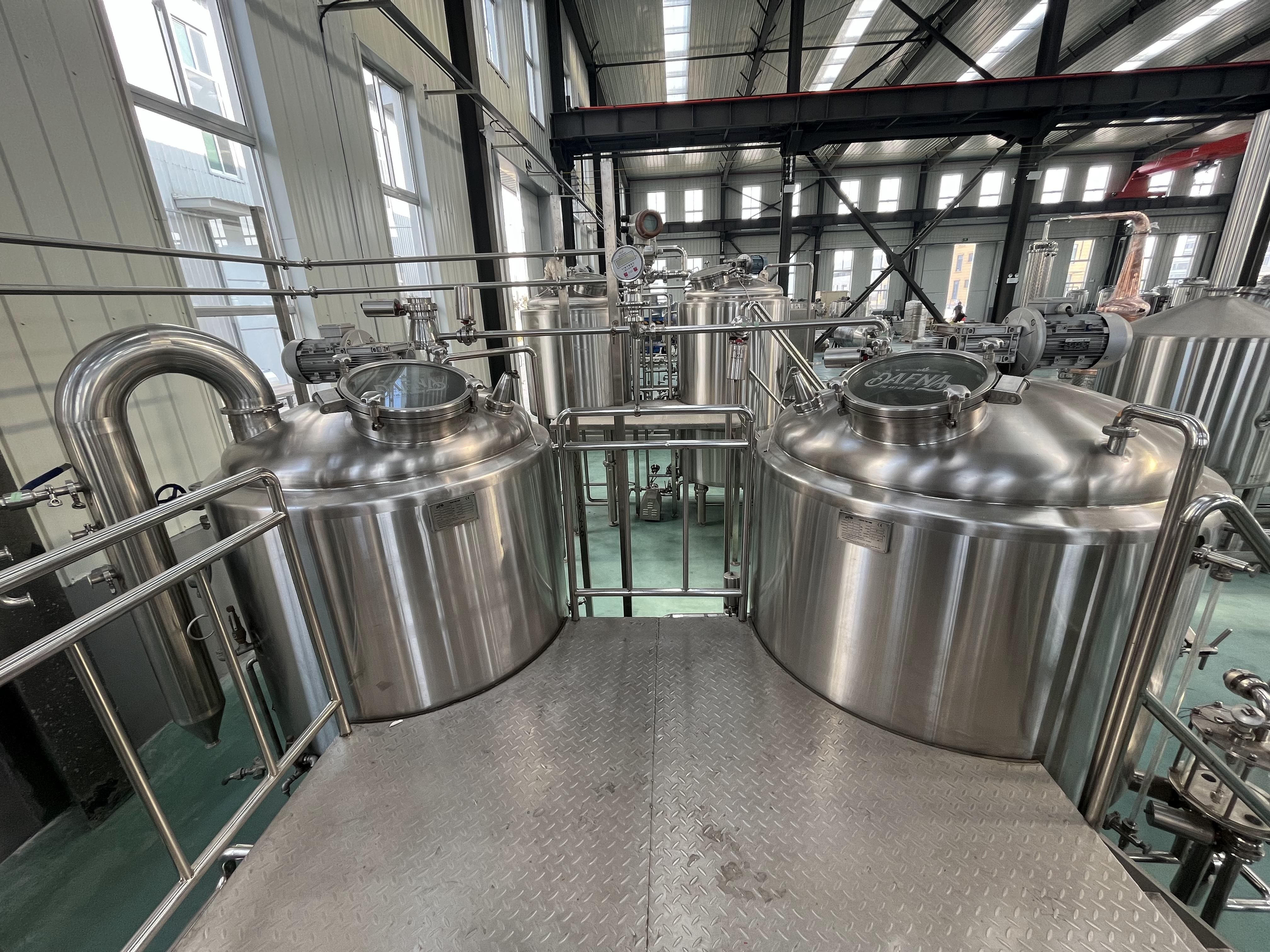 1500L 4 Vessle Brewery Equipment