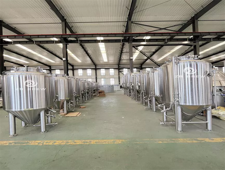 1000l 4 vessels beer brewing equipment system