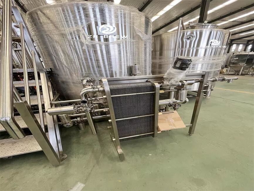 1000l 4 vessels beer brewing equipment system