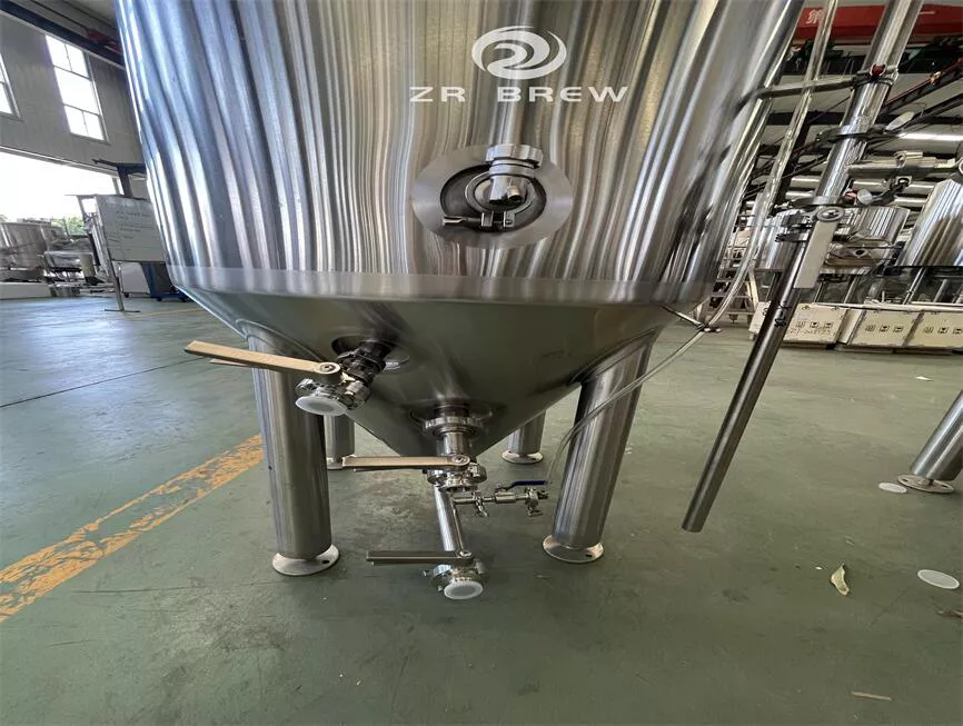1000l 4 vessels beer brewing equipment system
