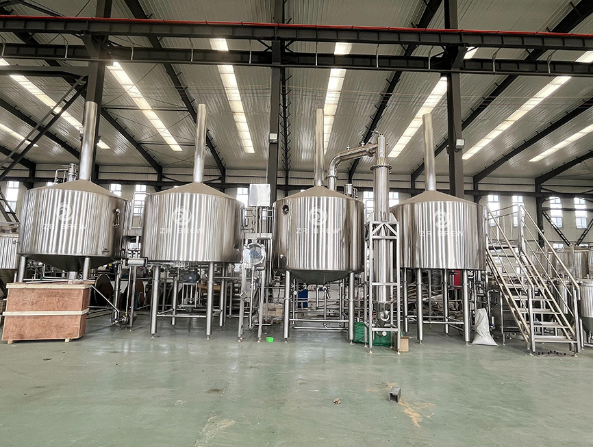 Four-vessel Brewhouse 2000L Brewery Equipment Four-vessel Brewhouse 2000L Brewery Equipment