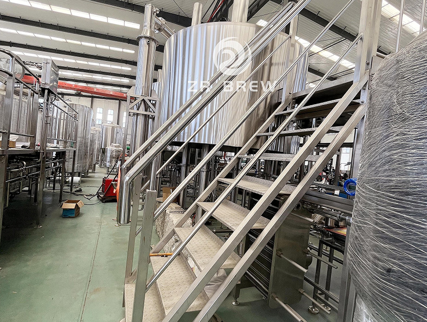 Four-vessel Brewhouse 2000L Brewery Equipment Four-vessel Brewhouse 2000L Brewery Equipment