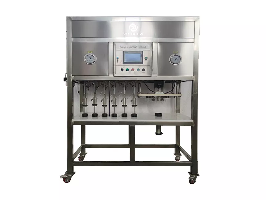 Semi-auto Can Filling and Capping Machine
