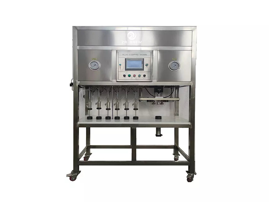 Semi-auto Can Filling and Capping Machine