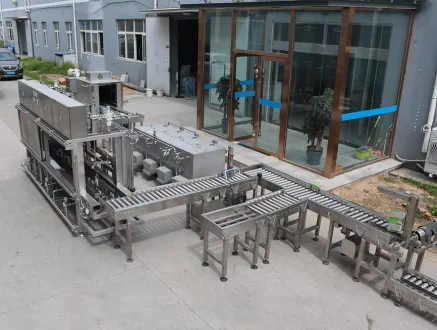 Automatic Beer Keg Washing and Filling Line