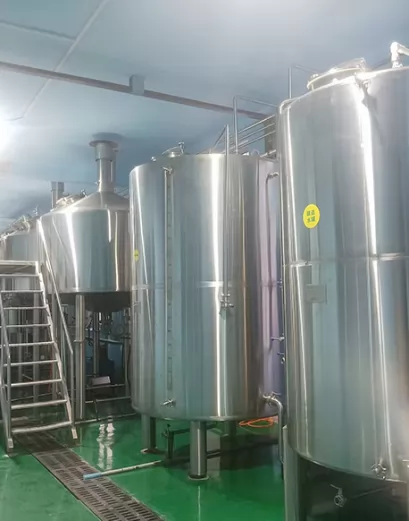 2000L 4 Vessels Brewery Project