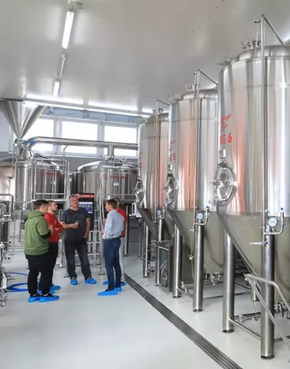 2000L brewery equipment in Sweden