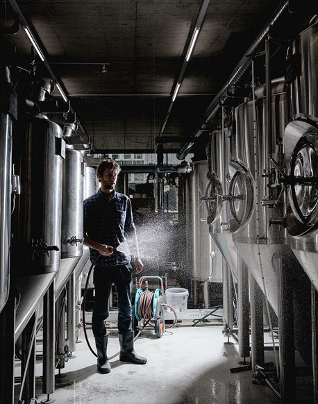 1000L Beer brewing equipment in Switzerland