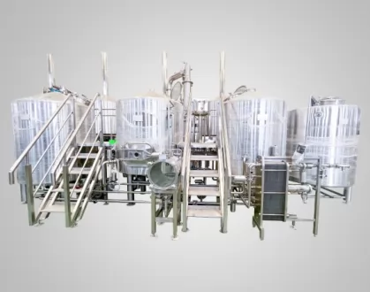 1000l 4 vessels beer brewing equipment system