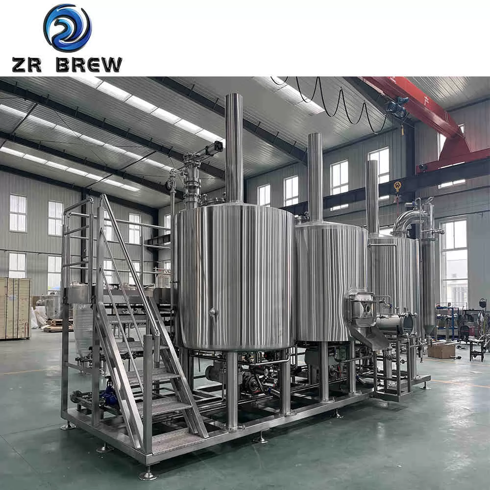 1000L 3-Vessel Beer Brewery Equipment