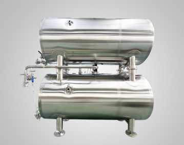 Horizontal sake tank