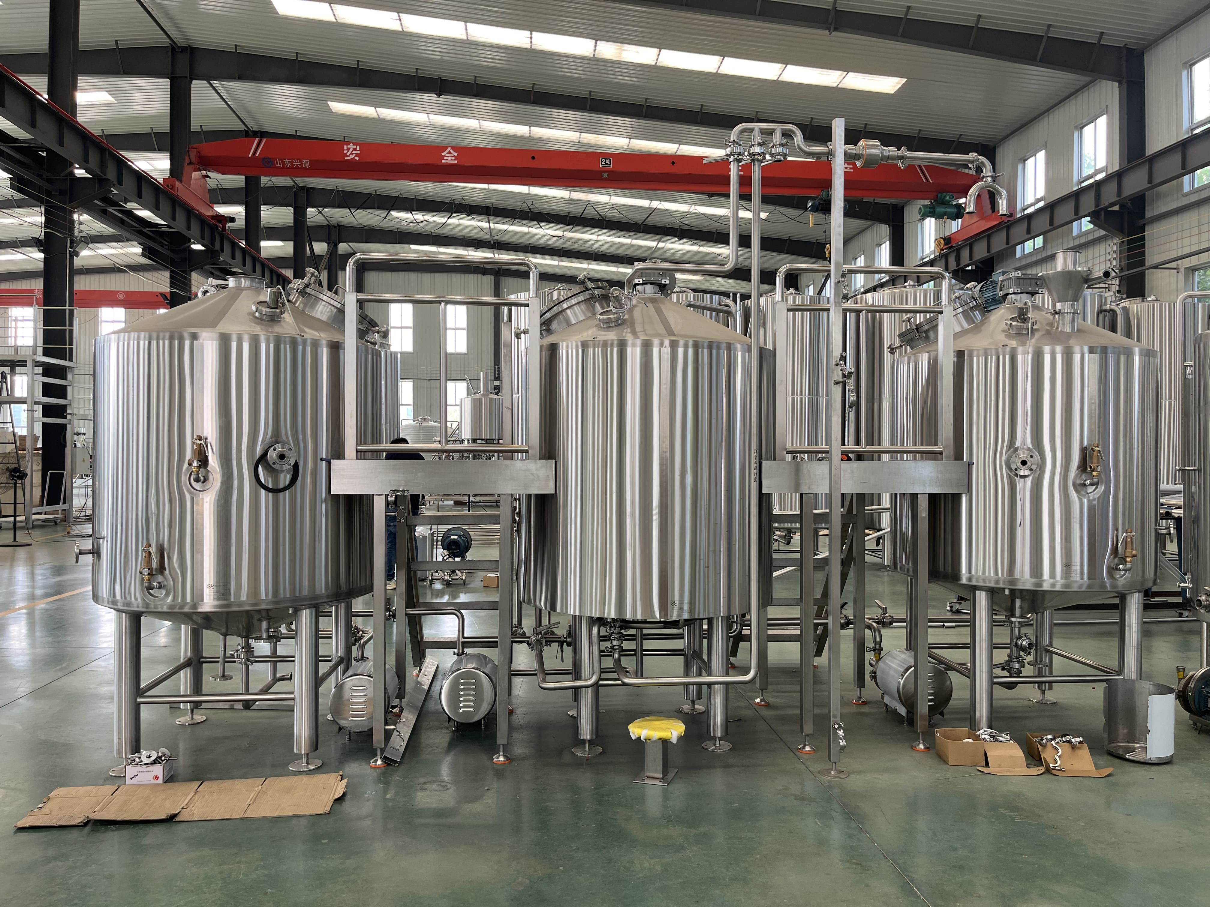 1000L 3 vessel Commercial Brewery