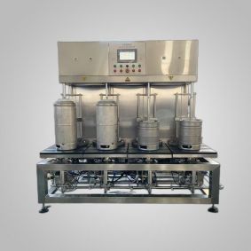 Four-head beer keg Filling Machine