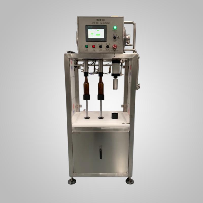 Semi-automatic 2-in-1 Glass Bottle Filling Machine