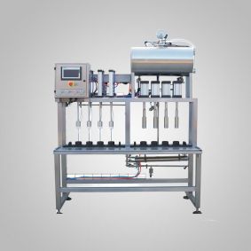 Semi-automatic 4-4 Glass Bottle Filling Machine