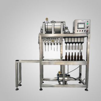 Semi-automatic 6-6 Glass Bottle Filling Machine