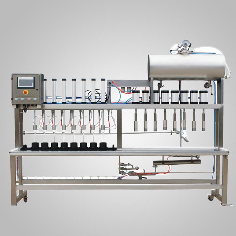 Semi-automatic 8-8 Glass Bottle Filling Machine