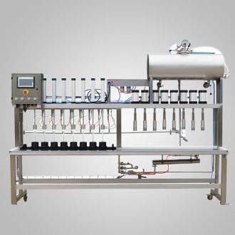 Semi-automatic 8-8 Glass Bottle Filling Machine