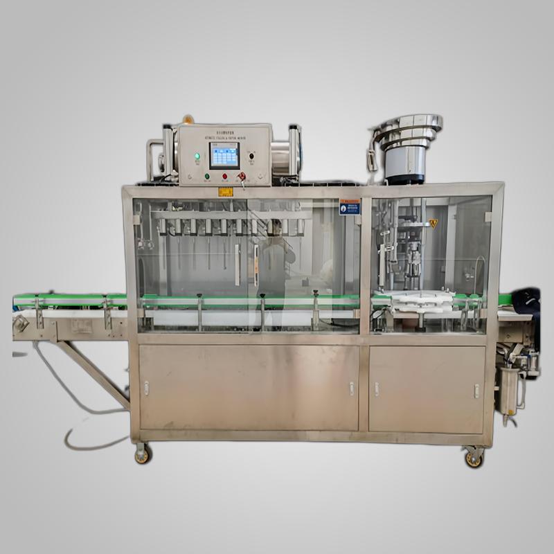 Fully Automatic 6-6-1 Glass Bottle Filling Machine