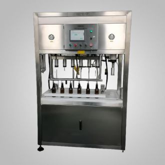 Semi-automatic 6-1 Glass Bottle Filling Machine