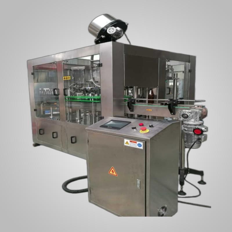 Fully Automatic 14-12-1 Glass Bottle Filling Machine