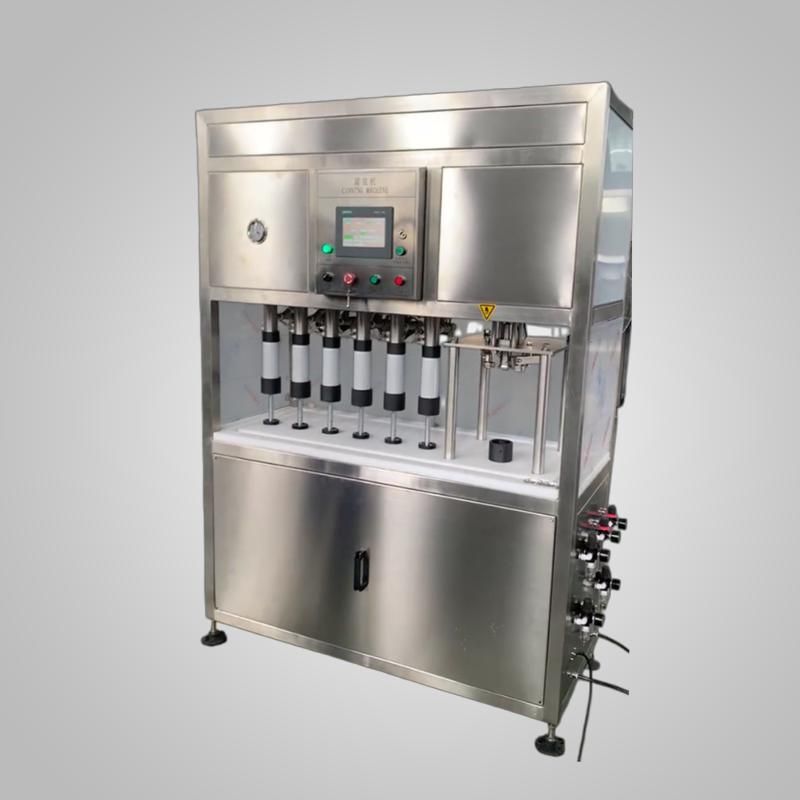 Semi-automatic 6-1 Can Filling Machine