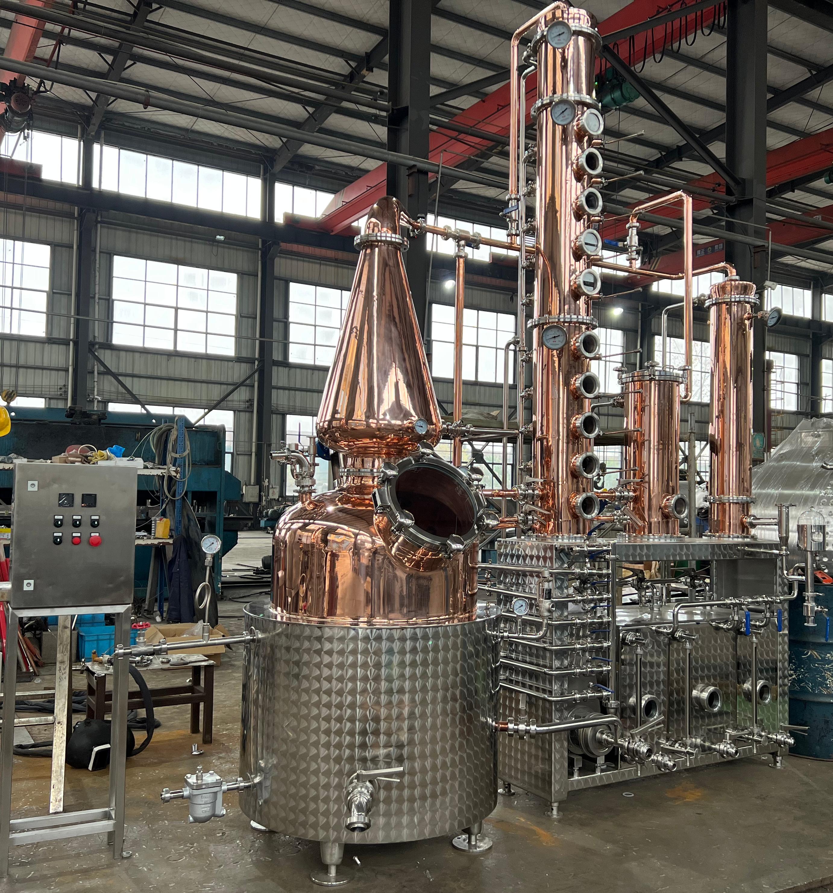 300L Commercial Pot Column Distiller 300L Commercial Pot Column Distiller