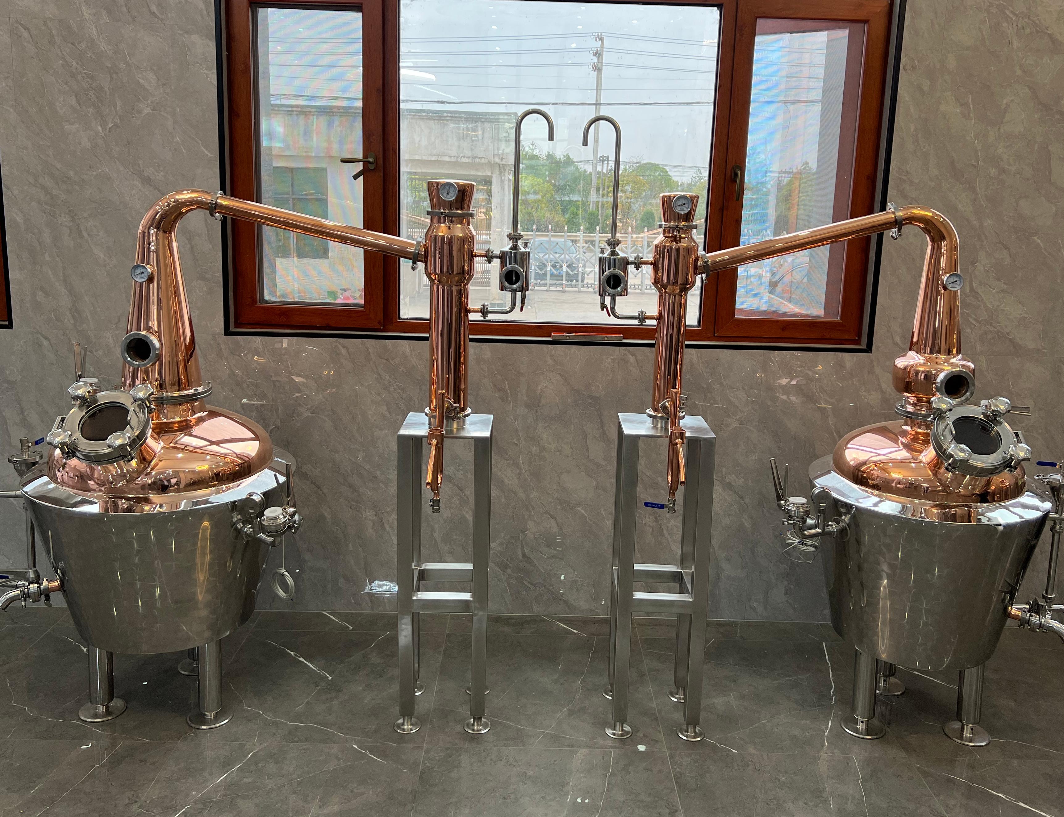 100L Copper Pot Still Whiskey Spirit Distiller 100L Copper Pot Still Whiskey Spirit Distiller
