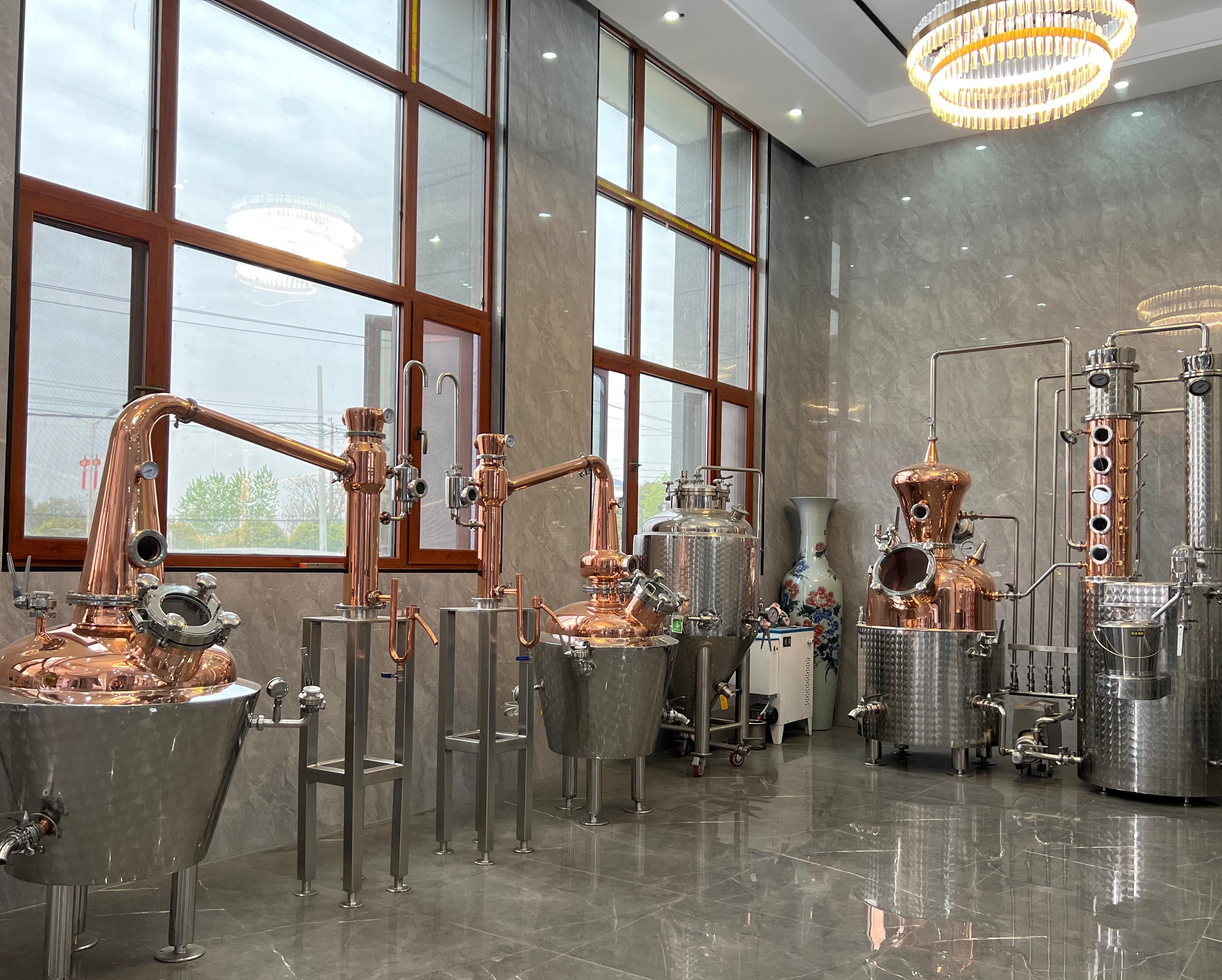100L Copper Pot Still Whiskey Spirit Distiller 100L Copper Pot Still Whiskey Spirit Distiller