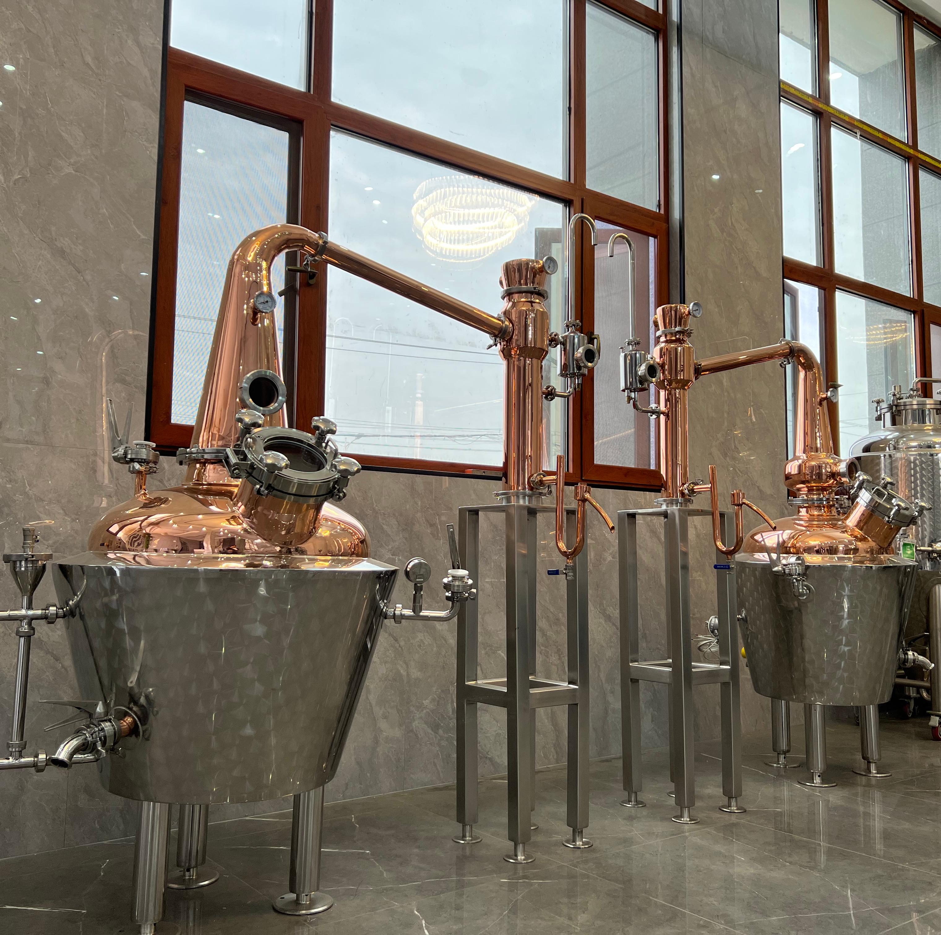100L Copper Pot Still Whiskey Spirit Distiller 100L Copper Pot Still Whiskey Spirit Distiller