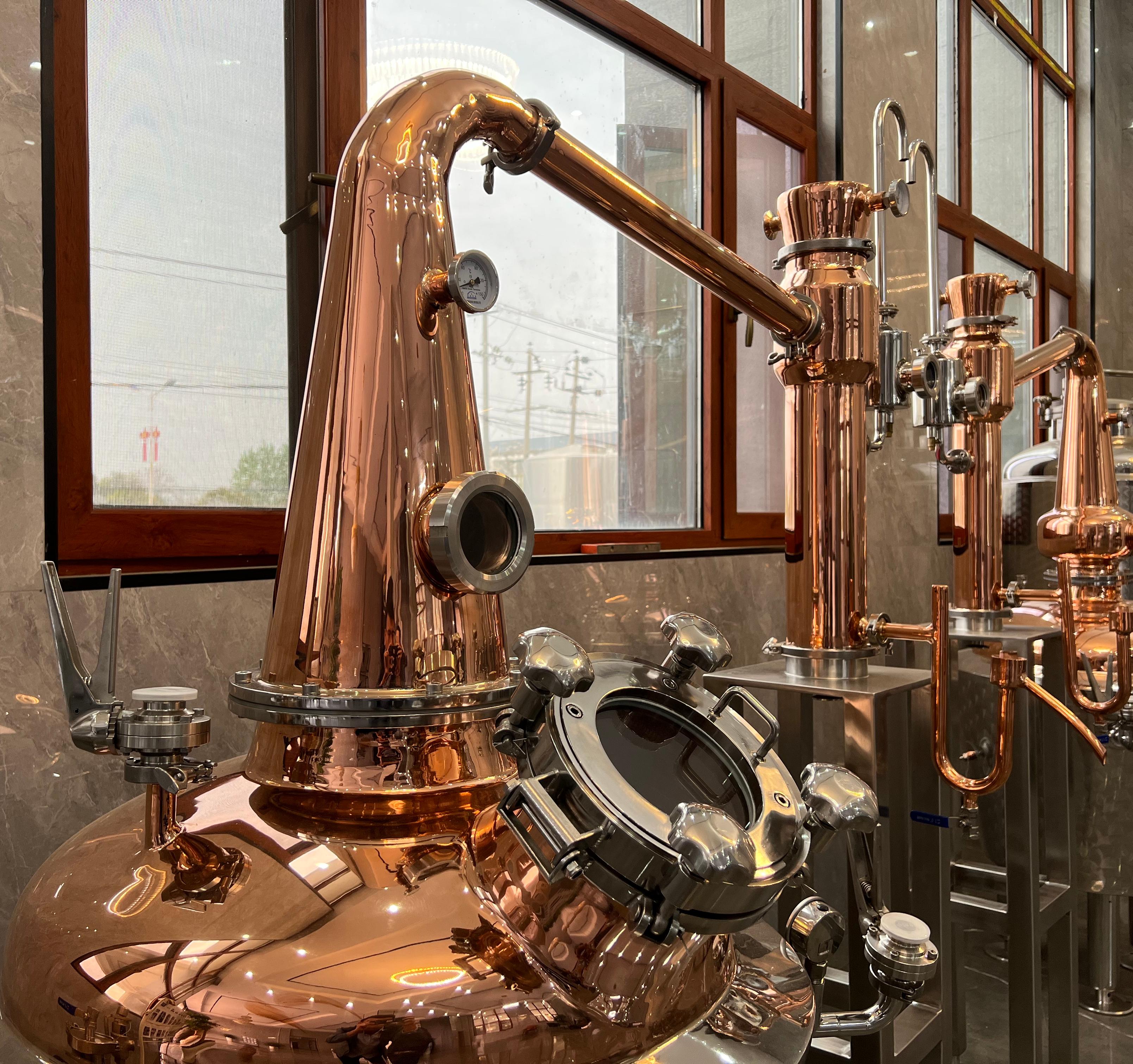 100L Copper Pot Still Whiskey Spirit Distiller 100L Copper Pot Still Whiskey Spirit Distiller