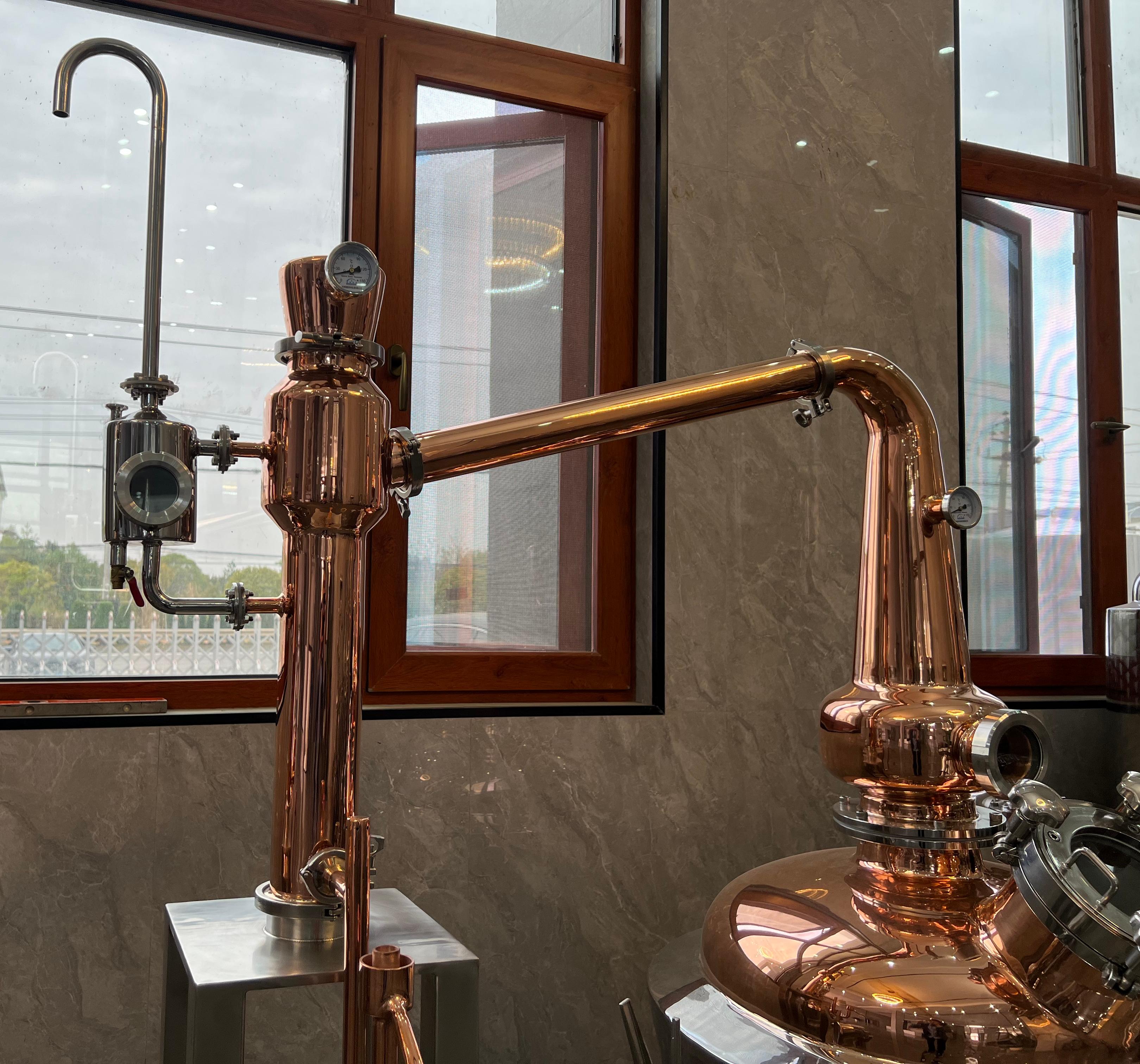 100L Copper Pot Still Whiskey Spirit Distiller 100L Copper Pot Still Whiskey Spirit Distiller