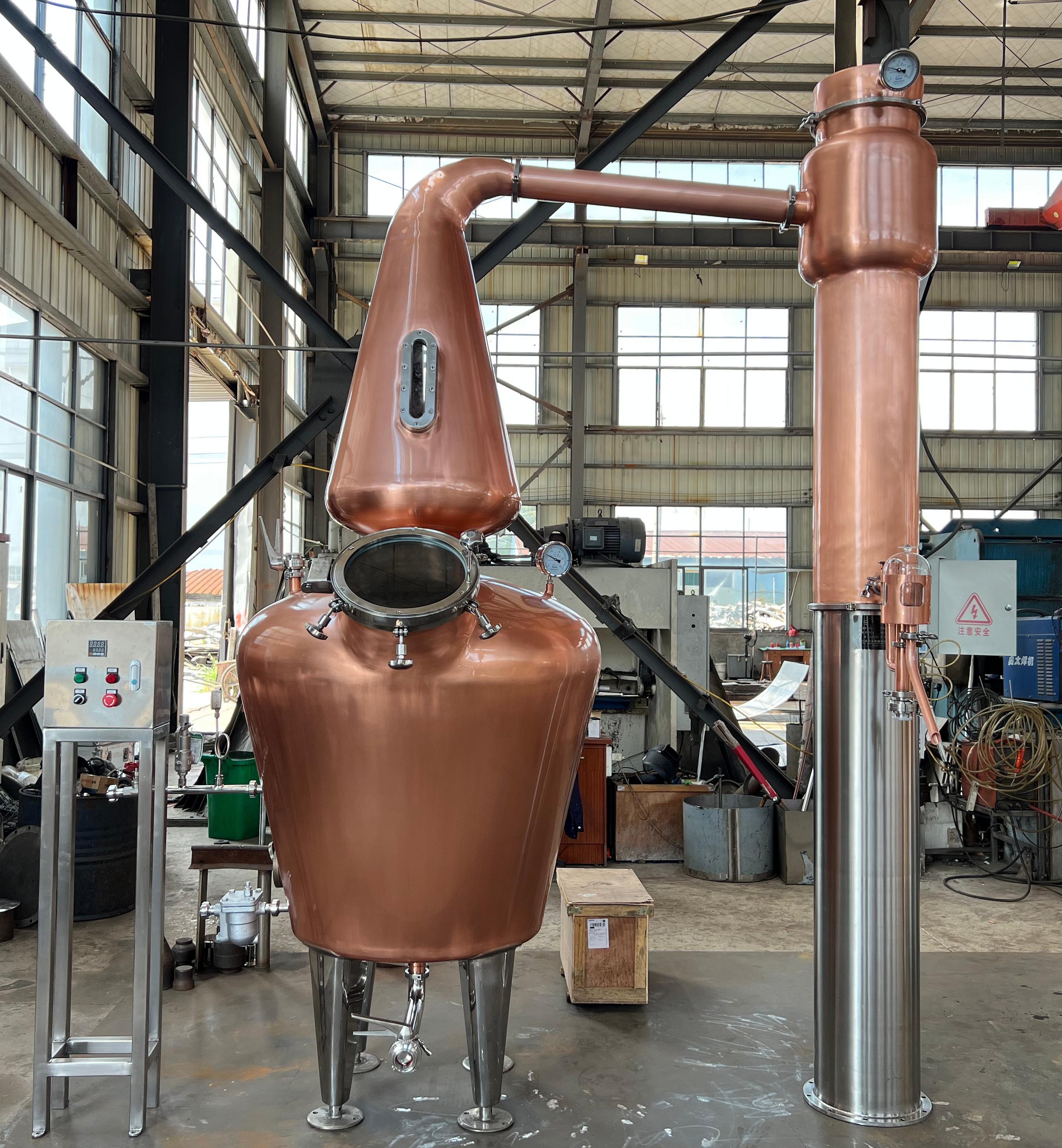 500L Pot Still Whiskey Distiller 500L Pot Still Whiskey Distiller