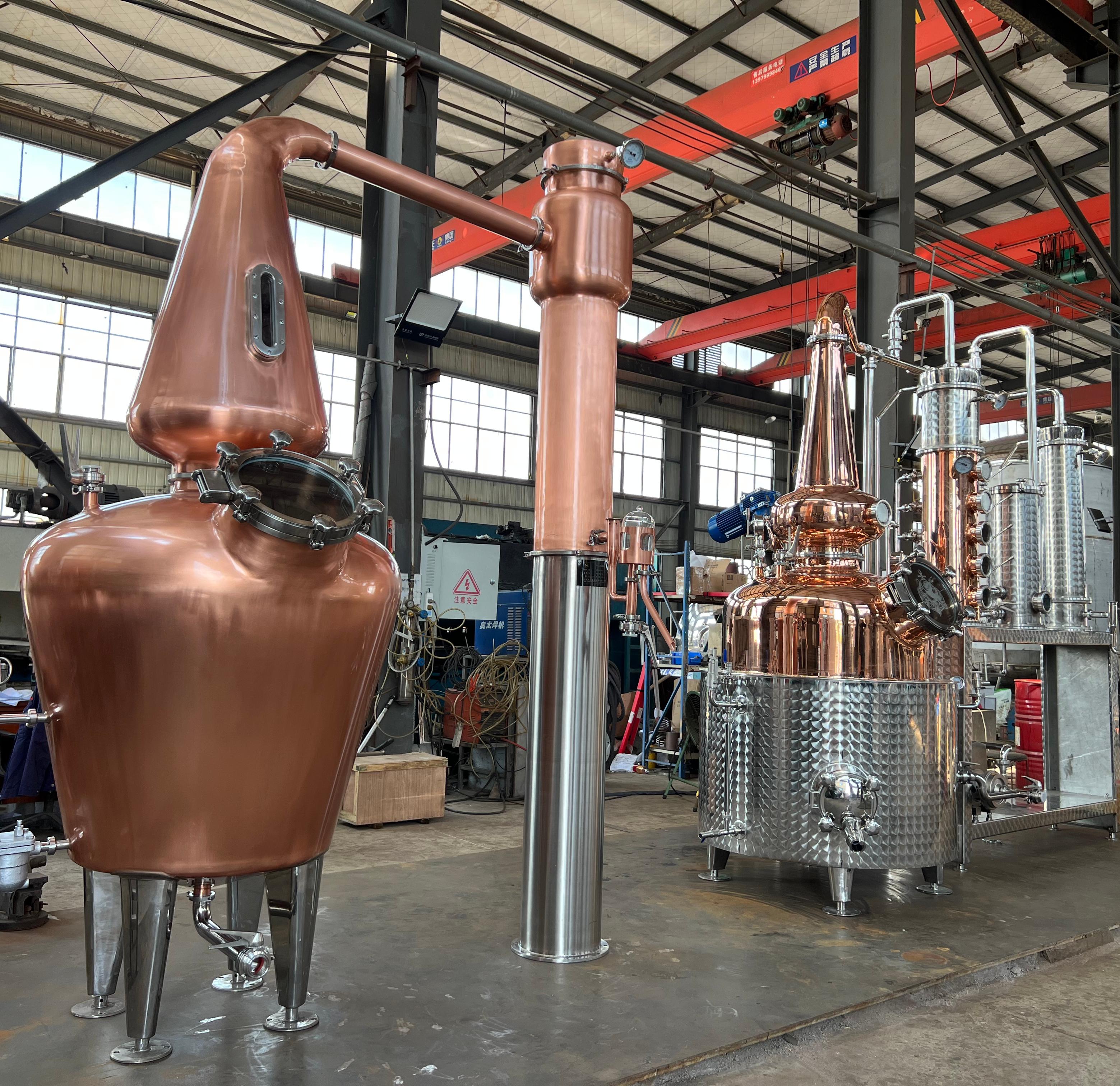 500L Pot Still Whiskey Distiller 500L Pot Still Whiskey Distiller