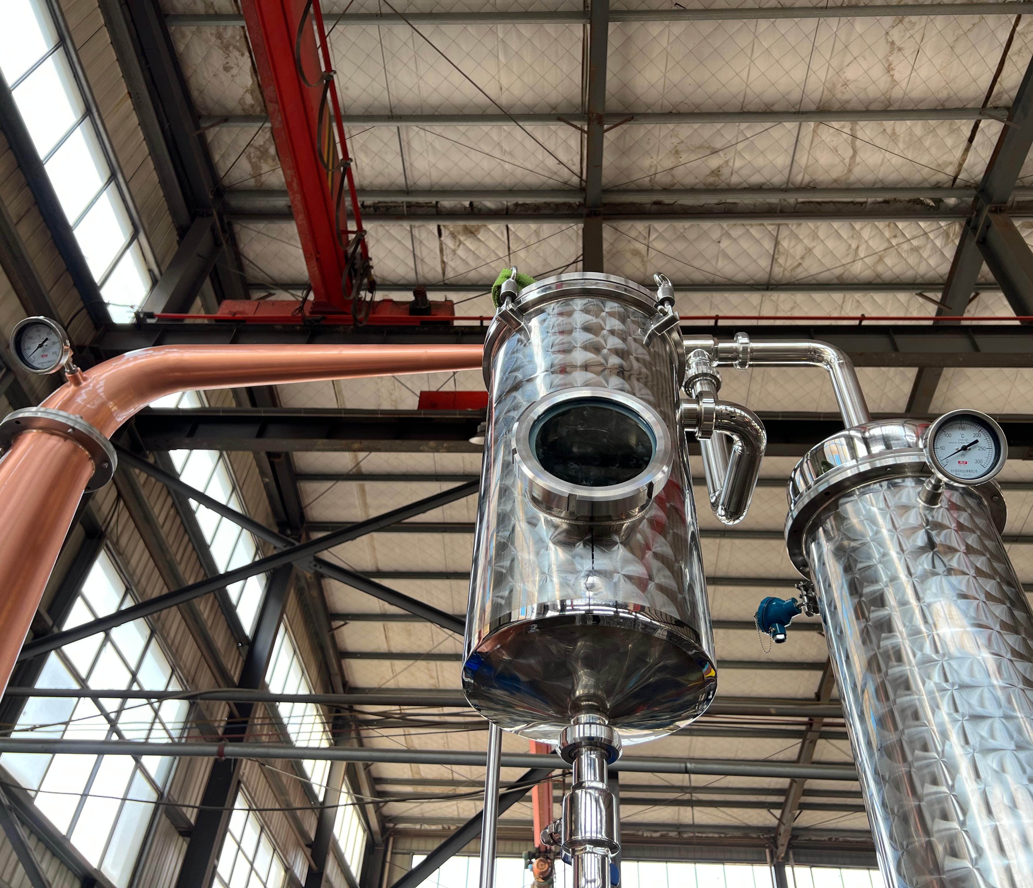 500L Copper Pot Still Whiskey Spirit Distiller 500L Copper Pot Still Whiskey Spirit Distiller