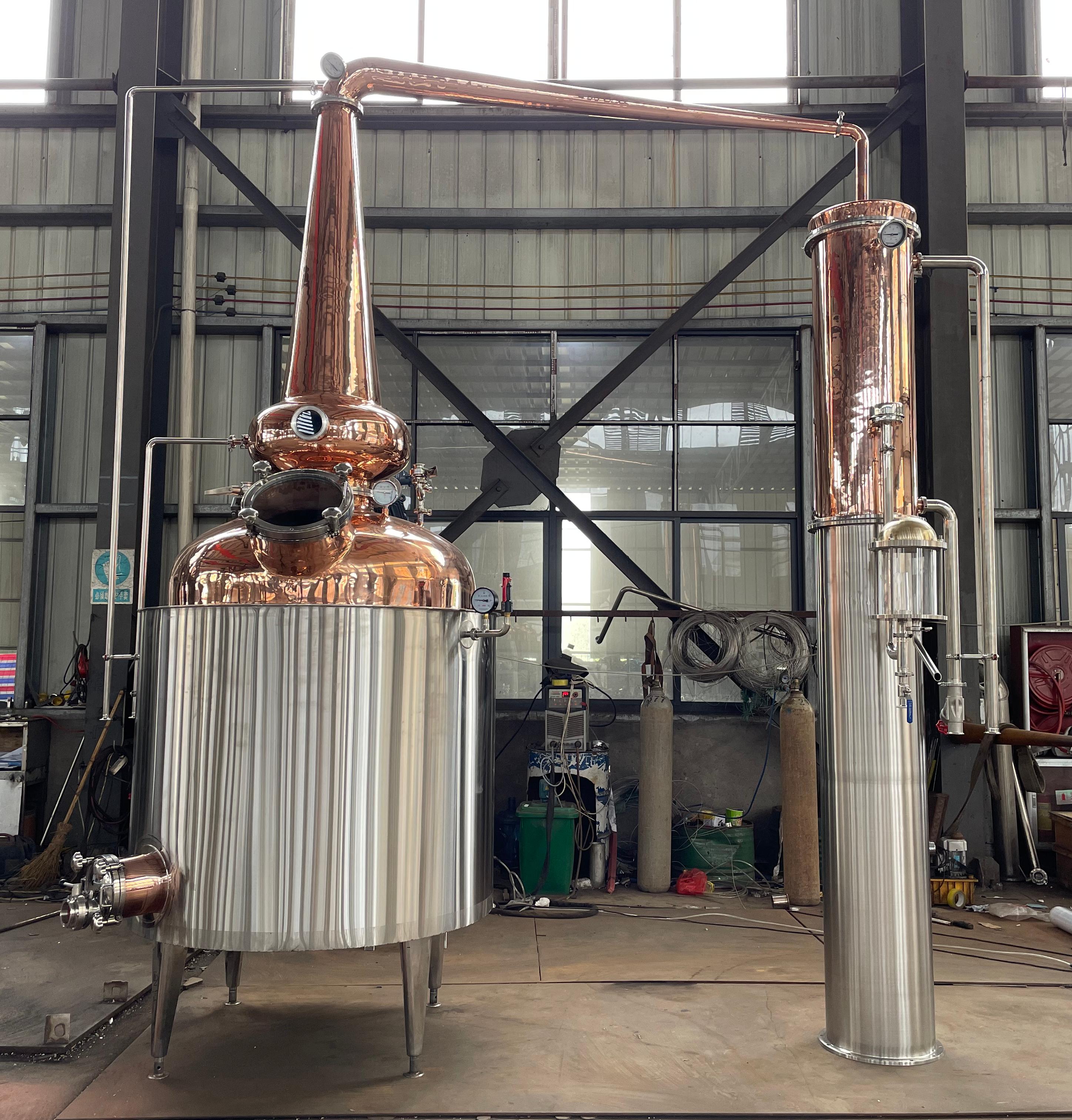 1000L Pot Still Whiskey Distiller 1000L Pot Still Whiskey Distiller