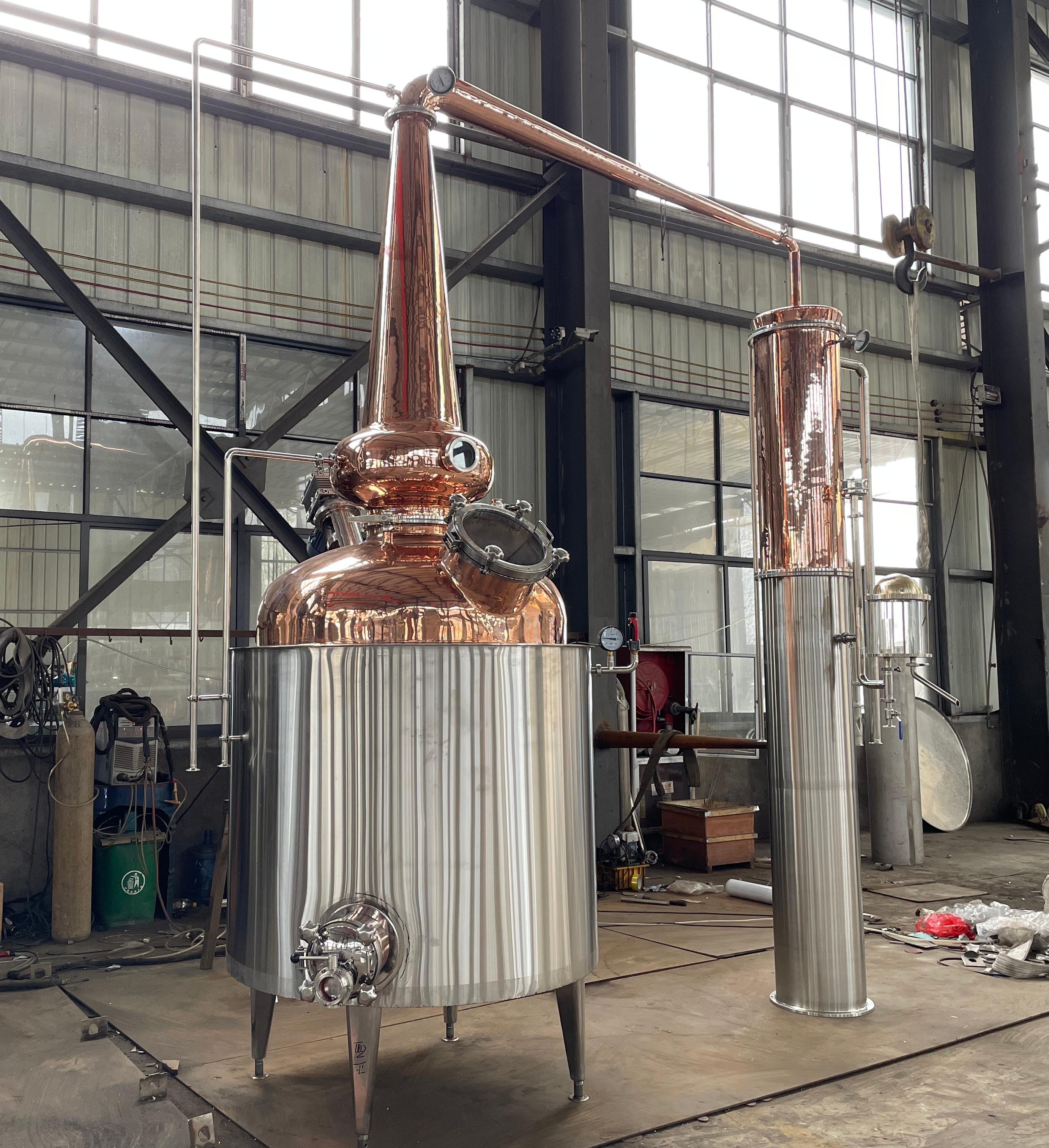 1000L Pot Still Whiskey Distiller 1000L Pot Still Whiskey Distiller