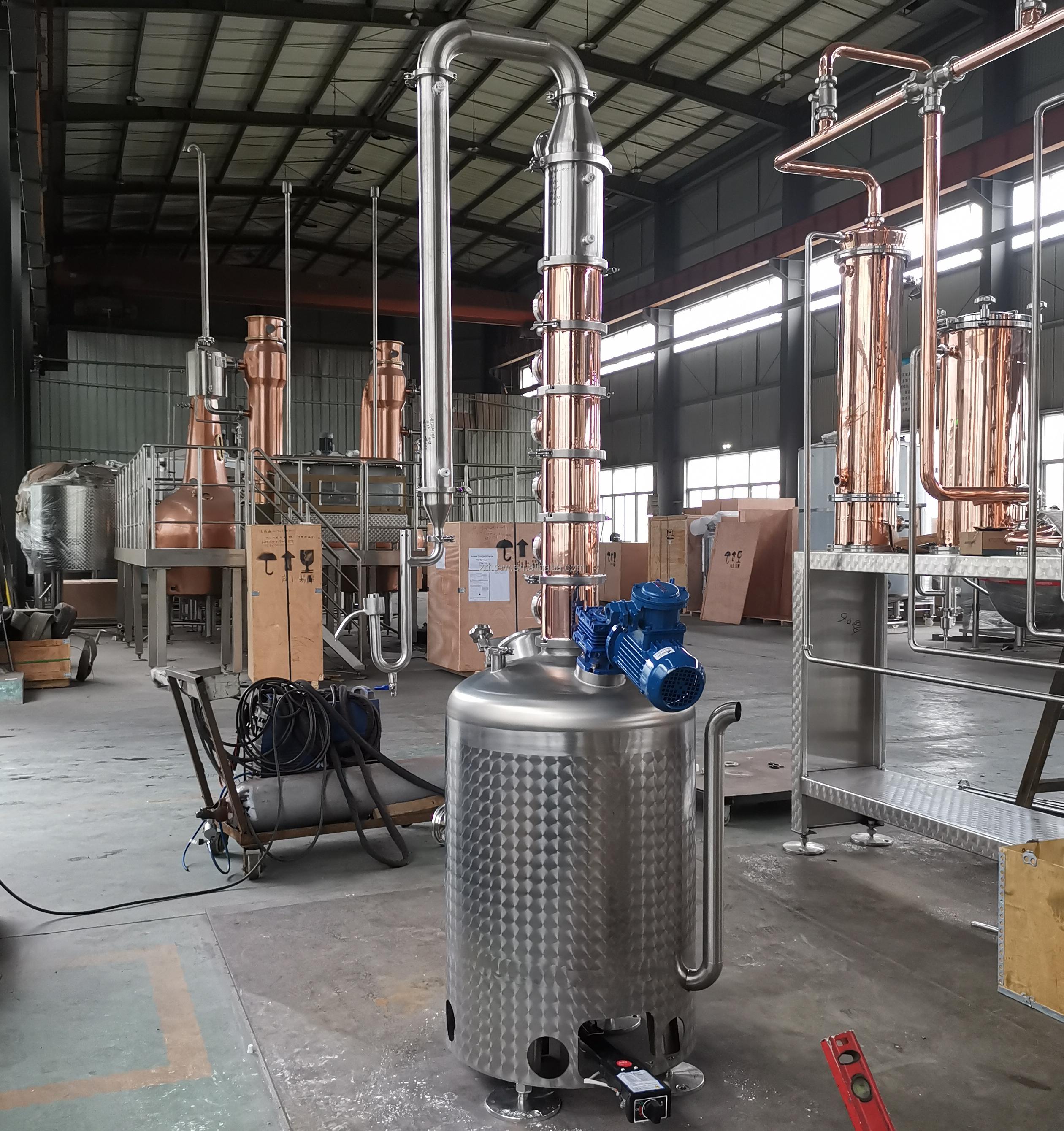 100L Column Still for Whiskey Distillation 100L Column Still for Whiskey Distillation
