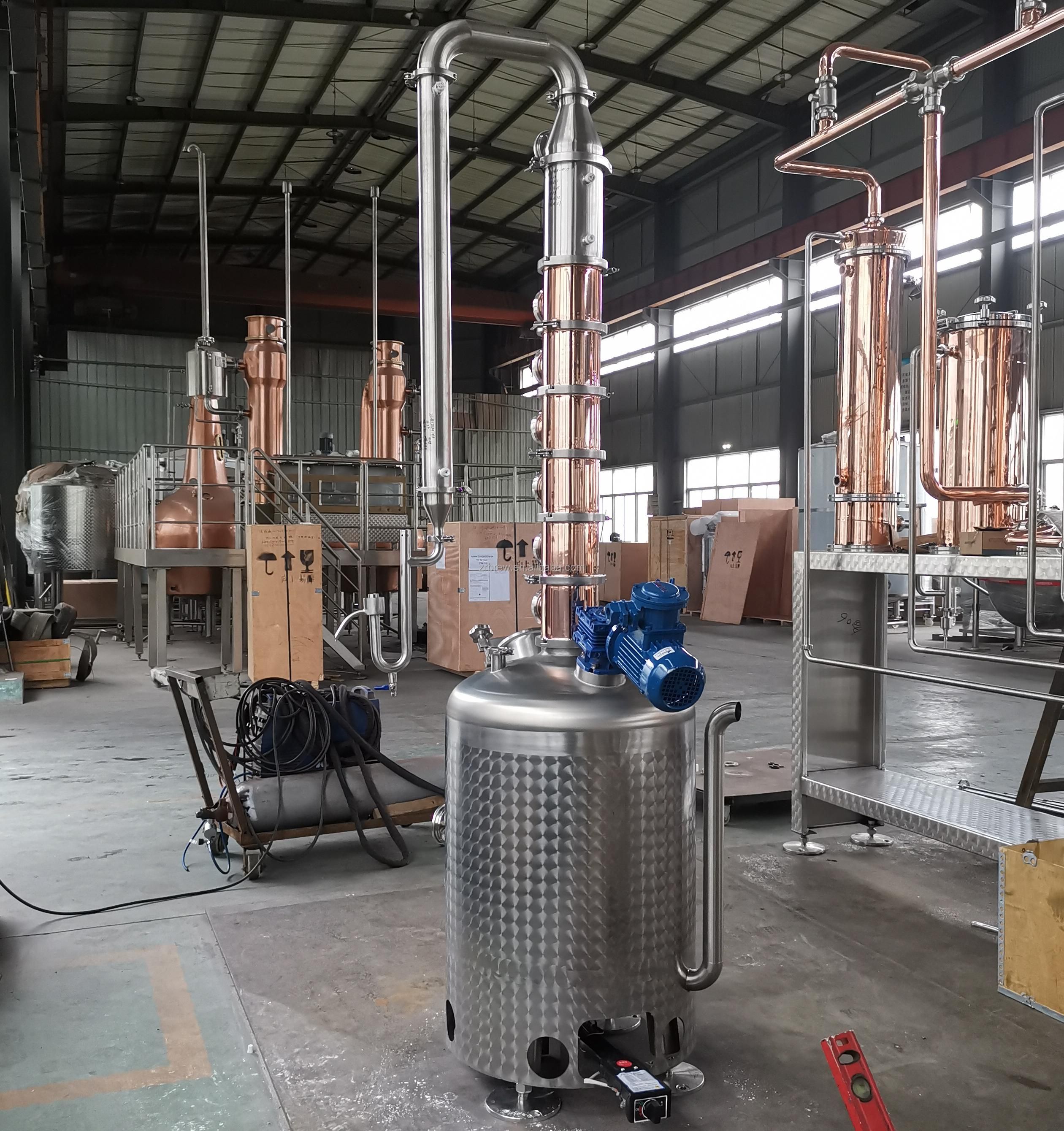 100L Column Still for Whiskey Distillation 100L Column Still for Whiskey Distillation