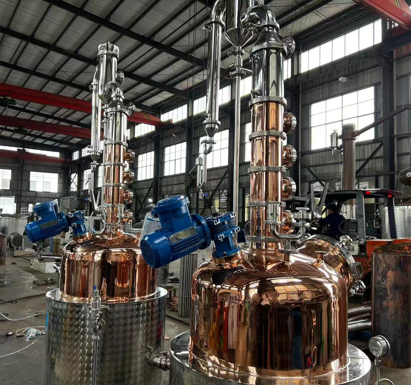 200L Column Still for Whiskey Distillation 200L Column Still for Whiskey Distillation
