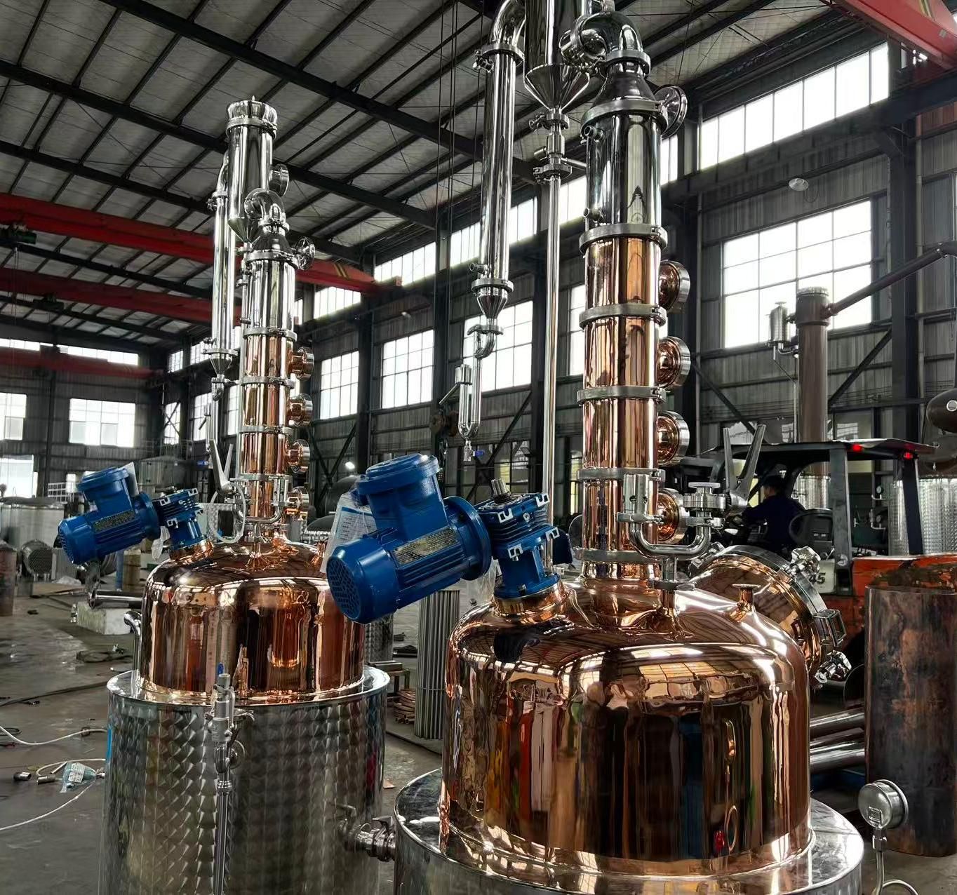 200L Column Still for Whiskey Distillation 200L Column Still for Whiskey Distillation