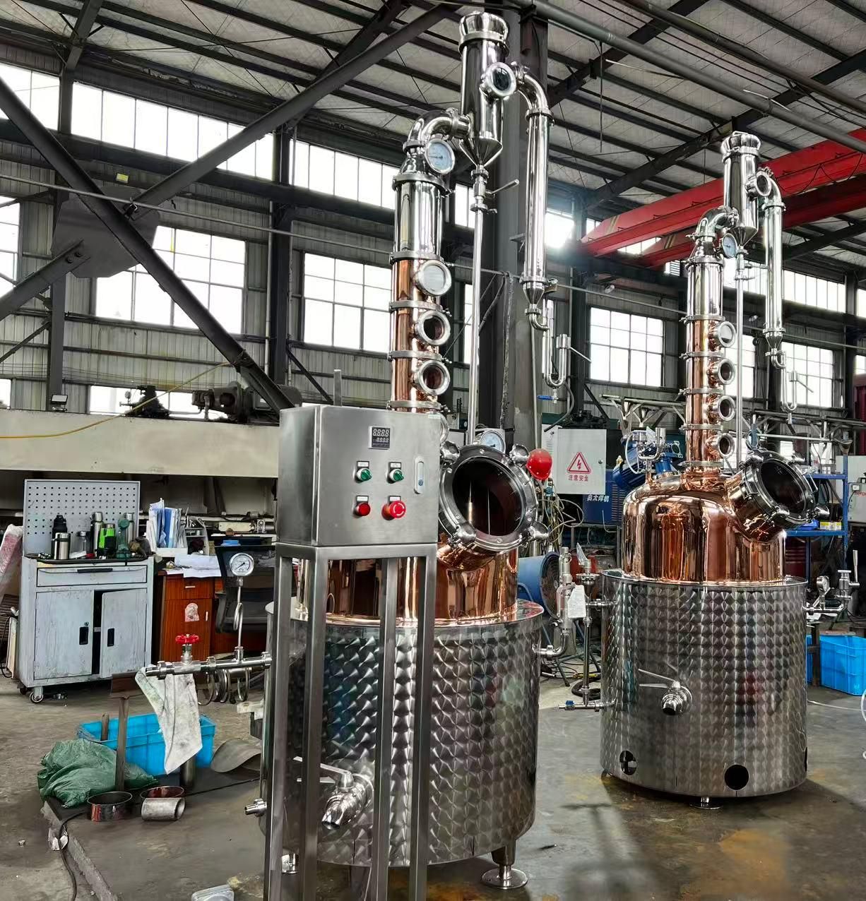 200L Column Still for Whiskey Distillation 200L Column Still for Whiskey Distillation