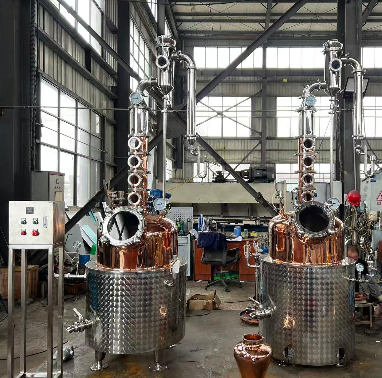 200L Column Still for Whiskey Distillation 200L Column Still for Whiskey Distillation