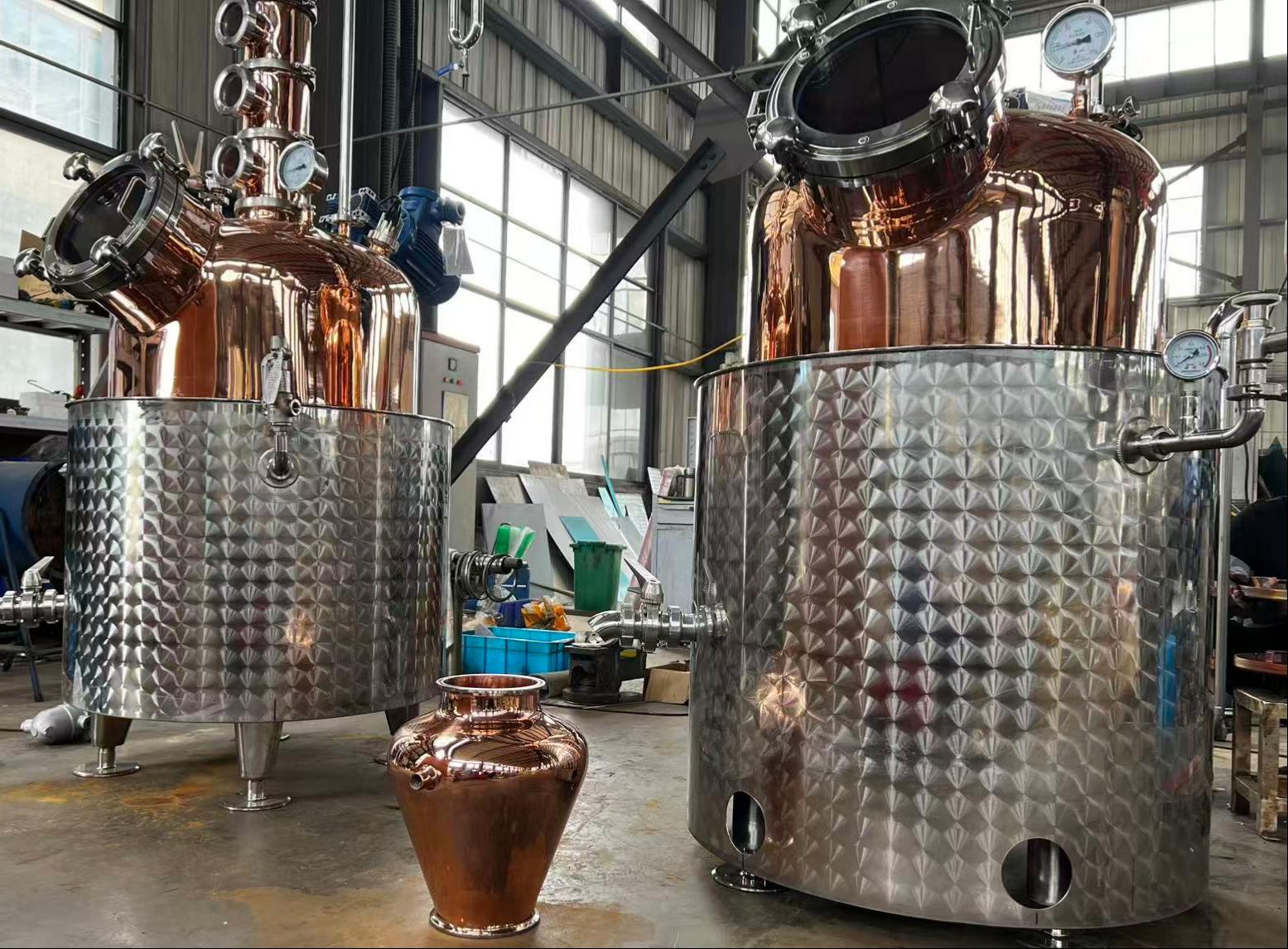 200L Column Still for Whiskey Distillation 200L Column Still for Whiskey Distillation