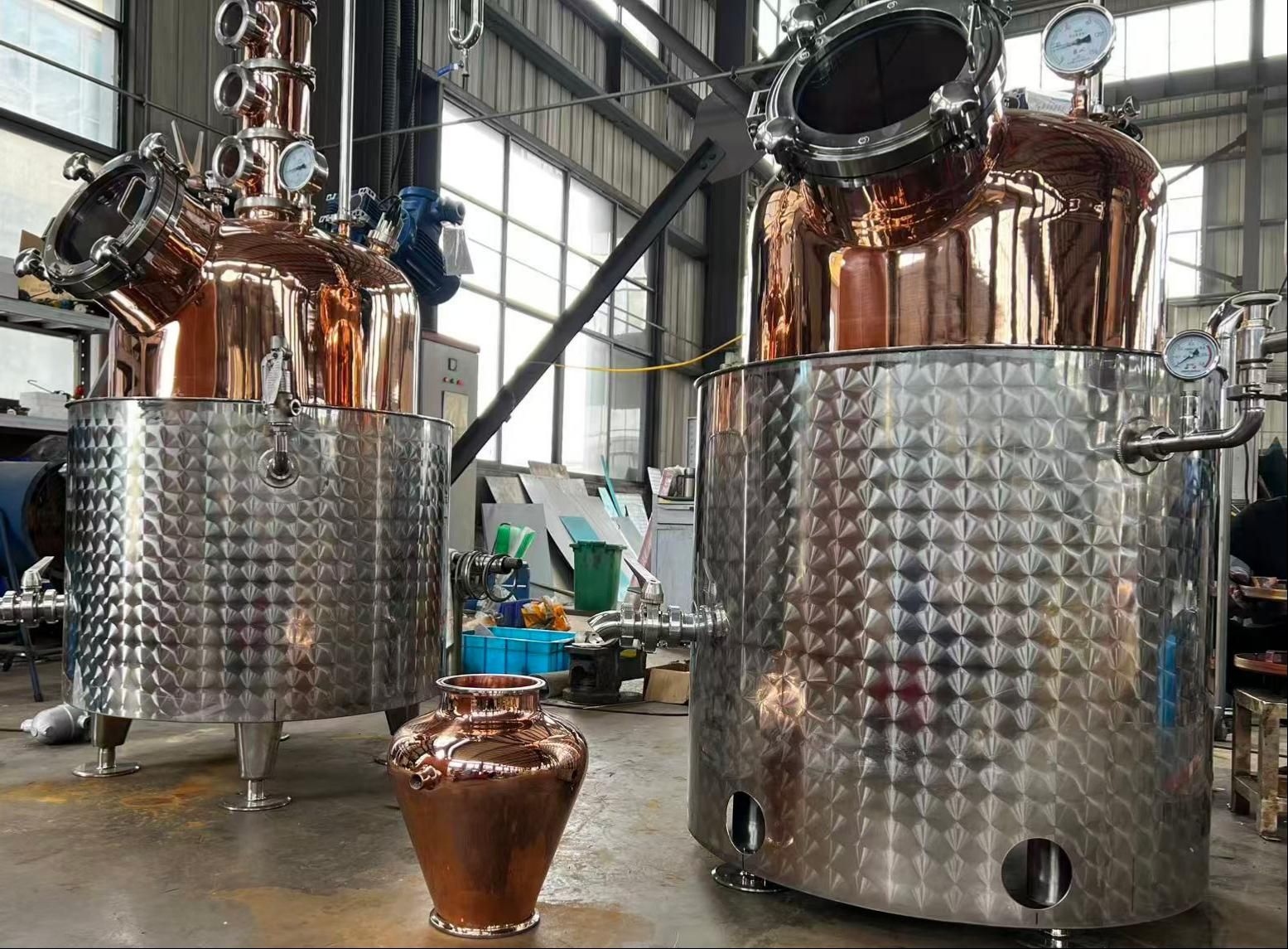 200L Column Still for Whiskey Distillation 200L Column Still for Whiskey Distillation