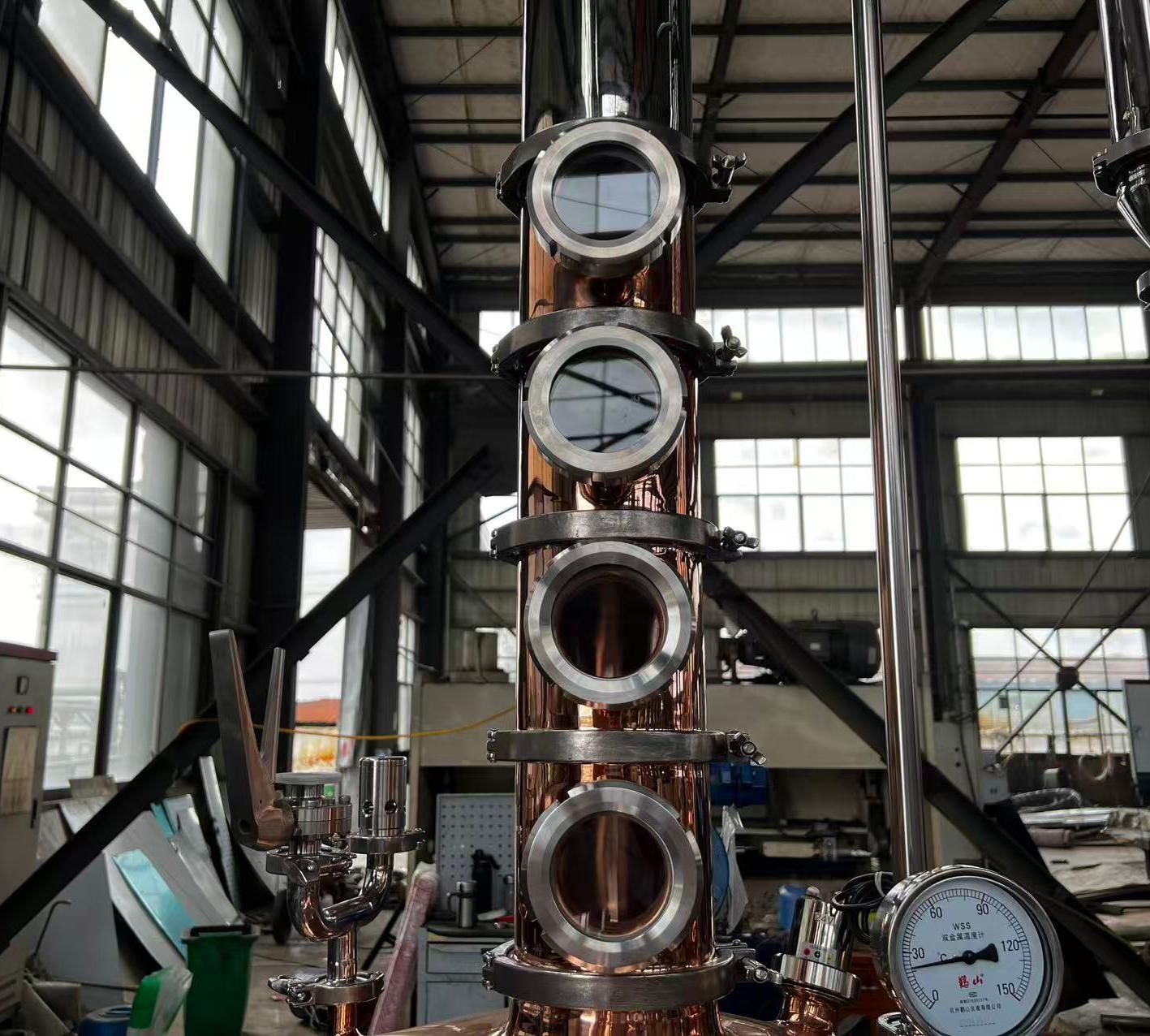 200L Column Still for Whiskey Distillation 200L Column Still for Whiskey Distillation