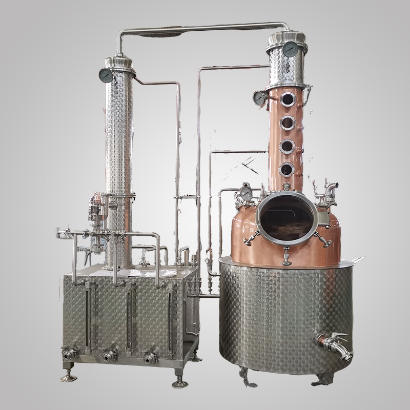 500L Column Still for Whiskey Distillation
