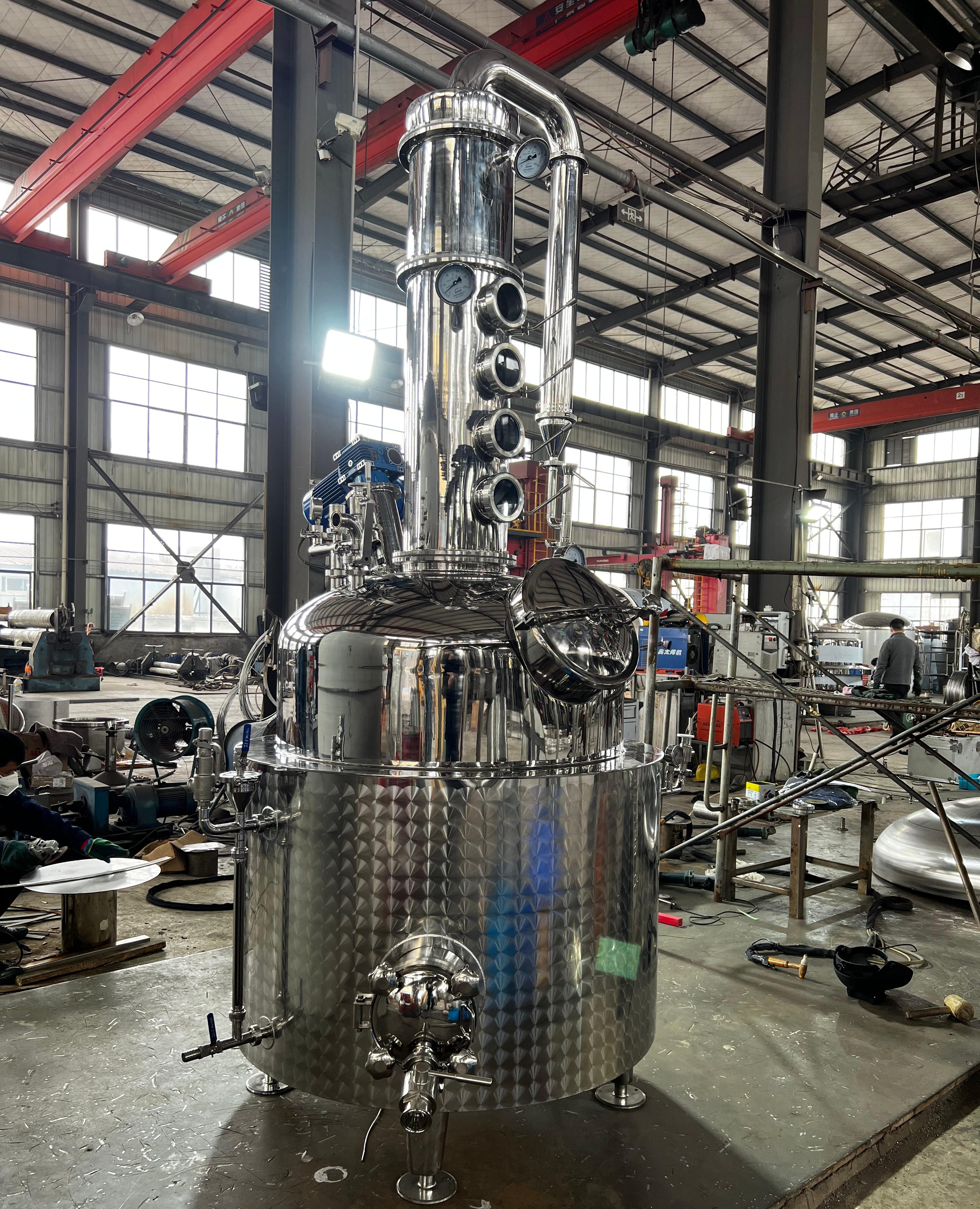 550L Column Still for Whiskey Distillation 550L Column Still for Whiskey Distillation