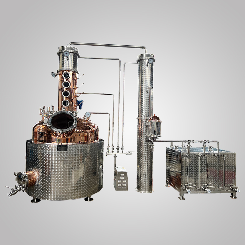750L Column Still for Whiskey Distillation
